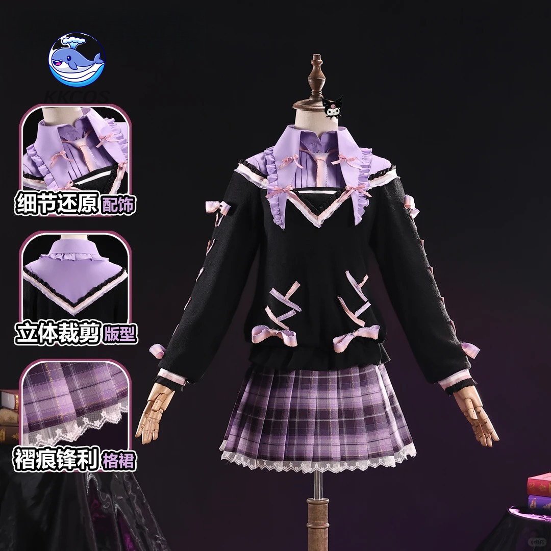Anime Cosplay Outfits Female - زي كوسبلاي KKCos Arknights Eyjafjalla، مجموعة