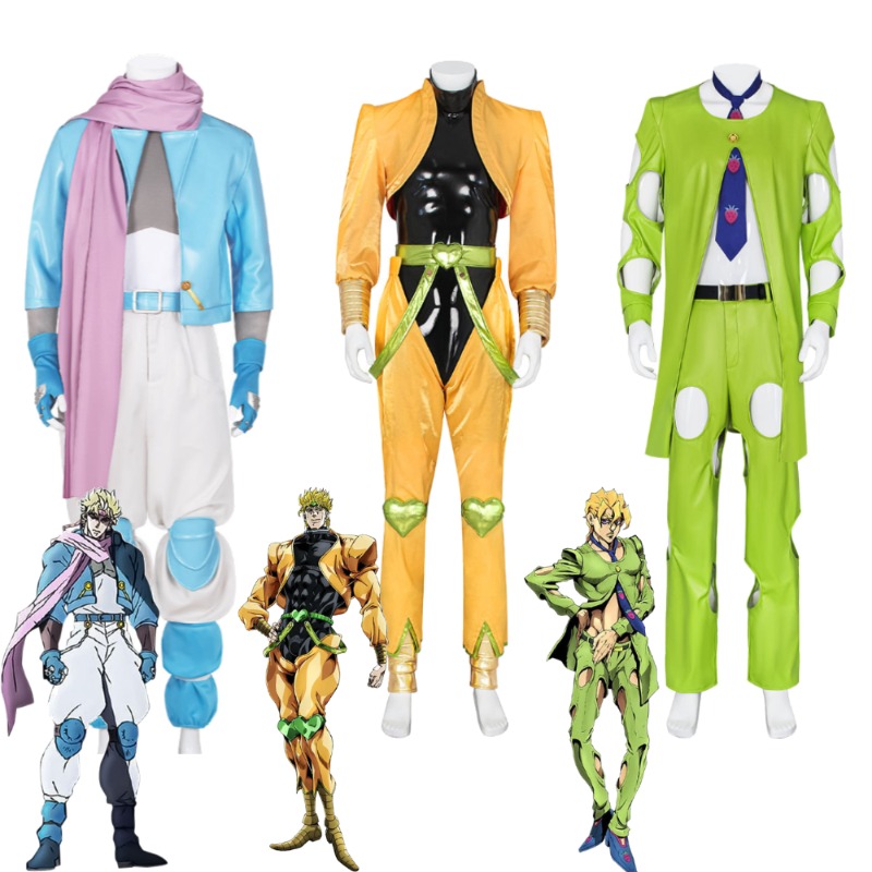 Cosplay Anime Jojo - زي تنكري لشخصية جيرو سيزار براندو
