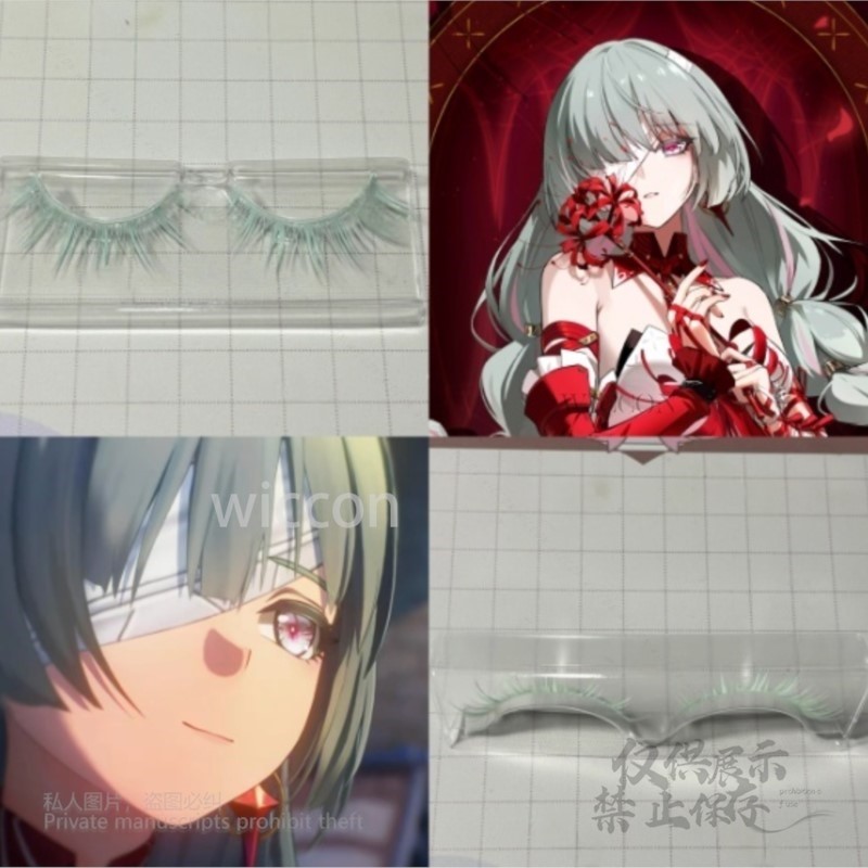 Anime Cosplay Pink - أنيمي Phrolova شعر مستعار تأثيري الأخضر