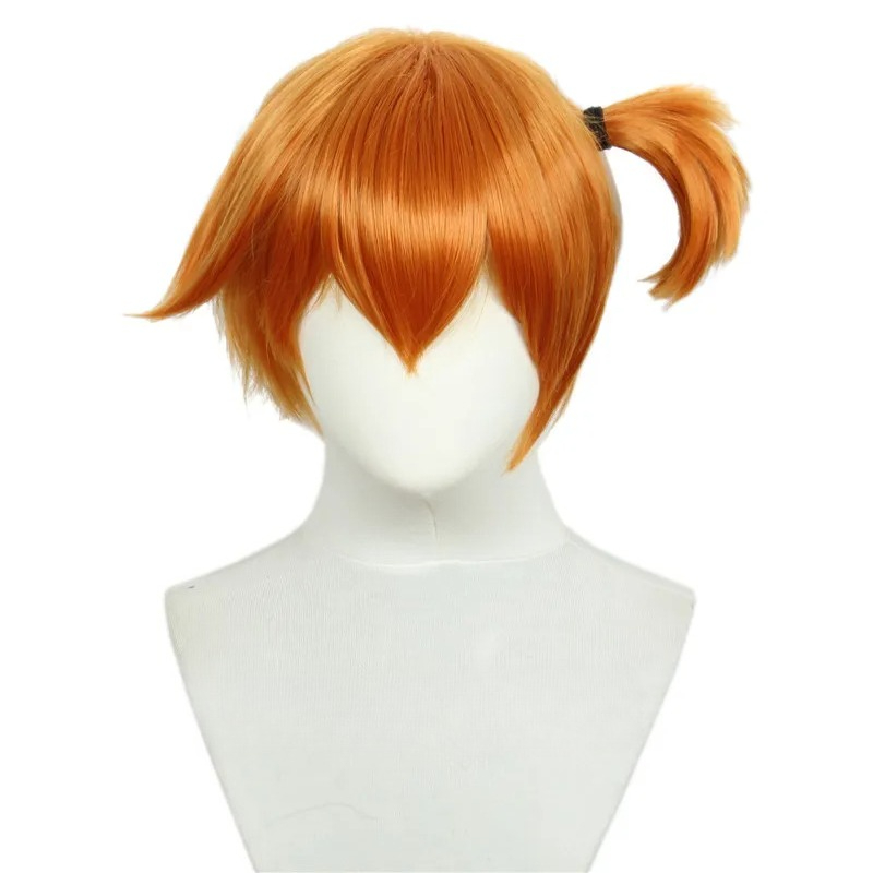 Anime Cosplay Orange Hair - أنيمي جيب الوحش ضبابي شعر مستعار