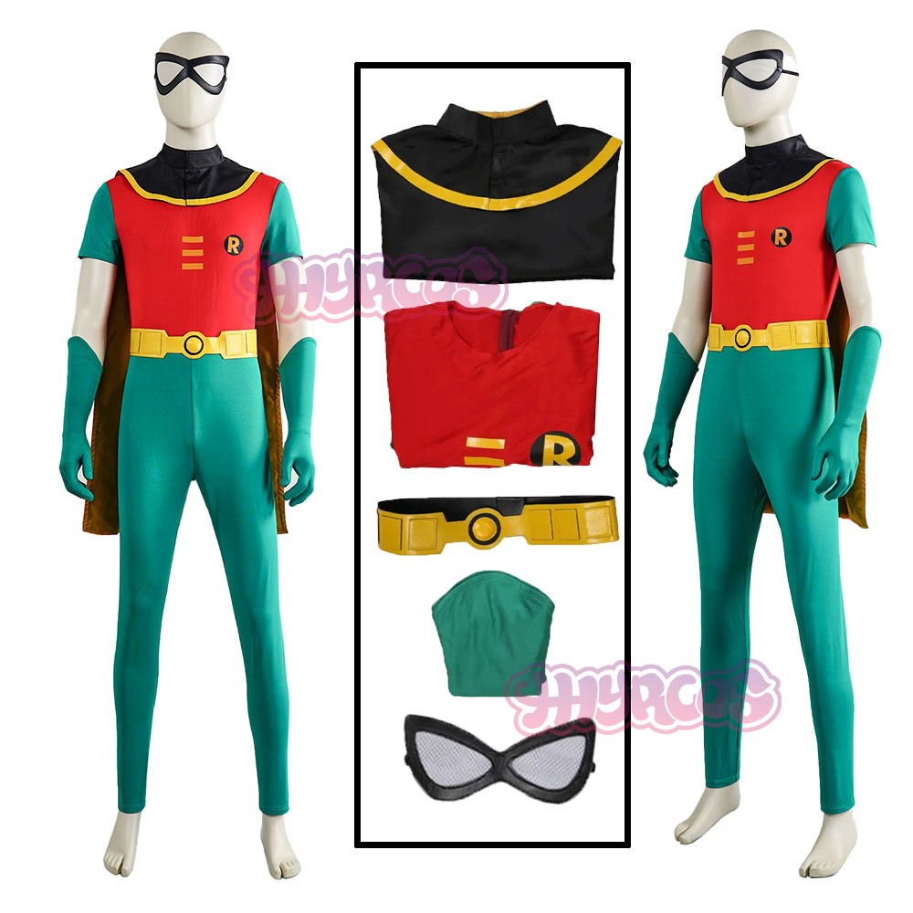 Anime Cosplay Glasses - 5 قطع زي تنكري روبين للجنسين