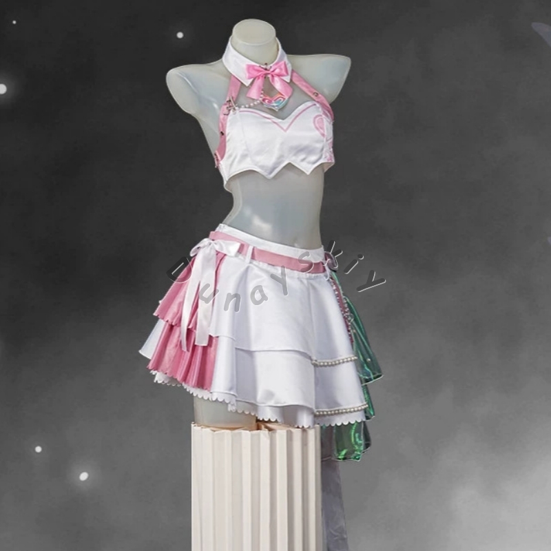 زي تنكري لشخصية إيمايث من لعبة - مراجعة Anime Cosplay Pink وسعره