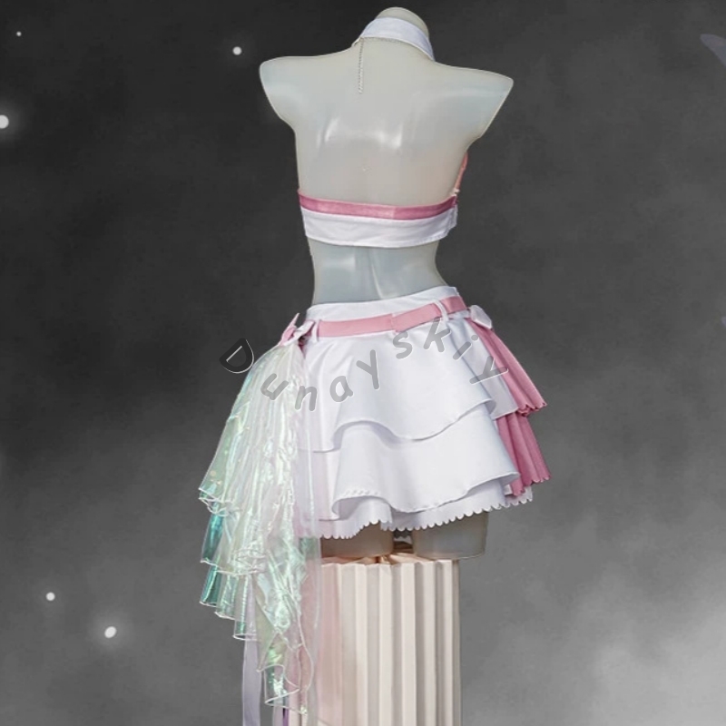 زي تنكري لشخصية إيمايث من لعبة - مراجعة Anime Cosplay Pink وسعره
