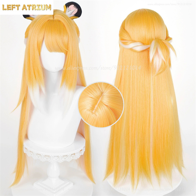 شعر مستعار ZZZ Ju Fufu Cosplay - مراجعة Anime Cosplay Orange Hair وسعره