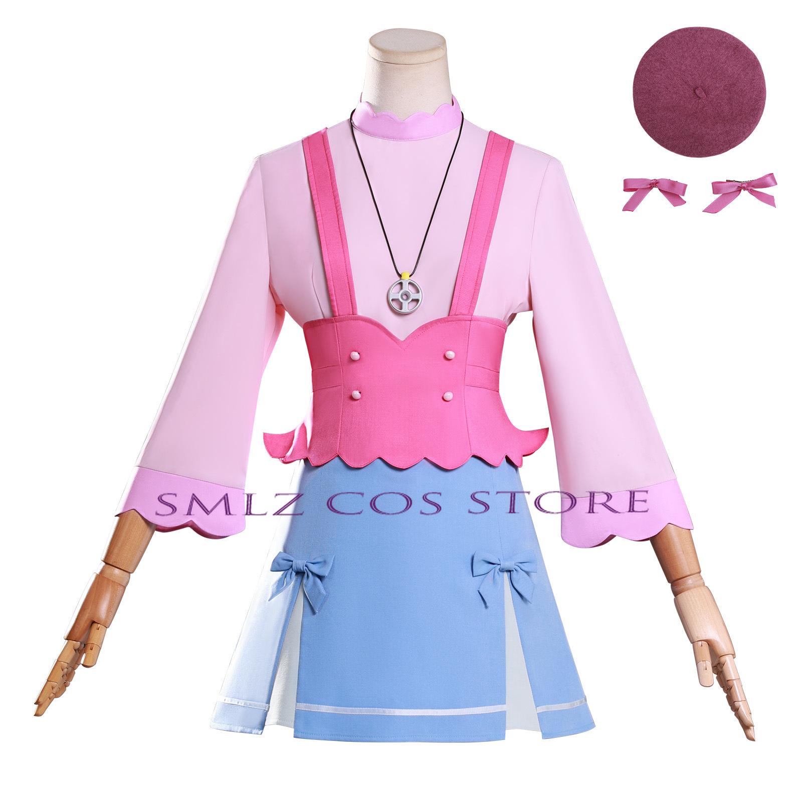 زي تنكري أنمي بريتي كيور أكتشي - مراجعة Anime Cosplay Pink وسعره