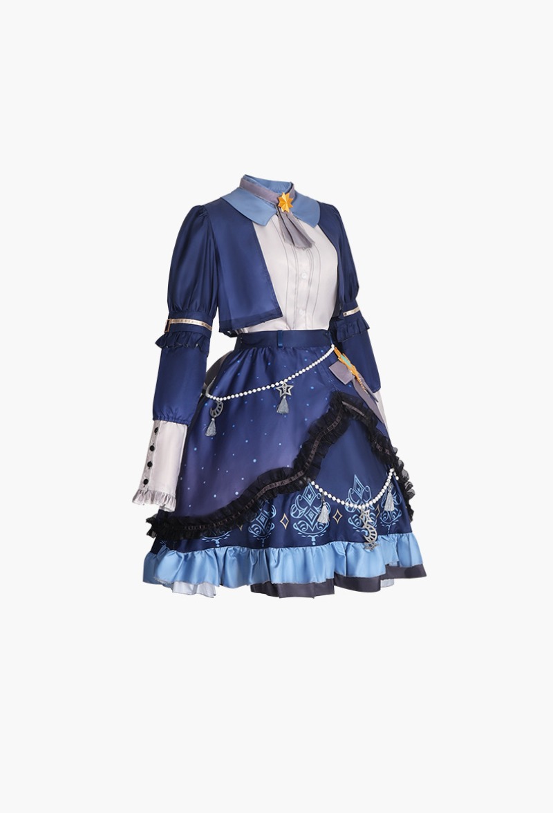 2025 PJSK نجوم فستان ملون ل Ak - مراجعة Anime Cosplay Costumes Female وسعره