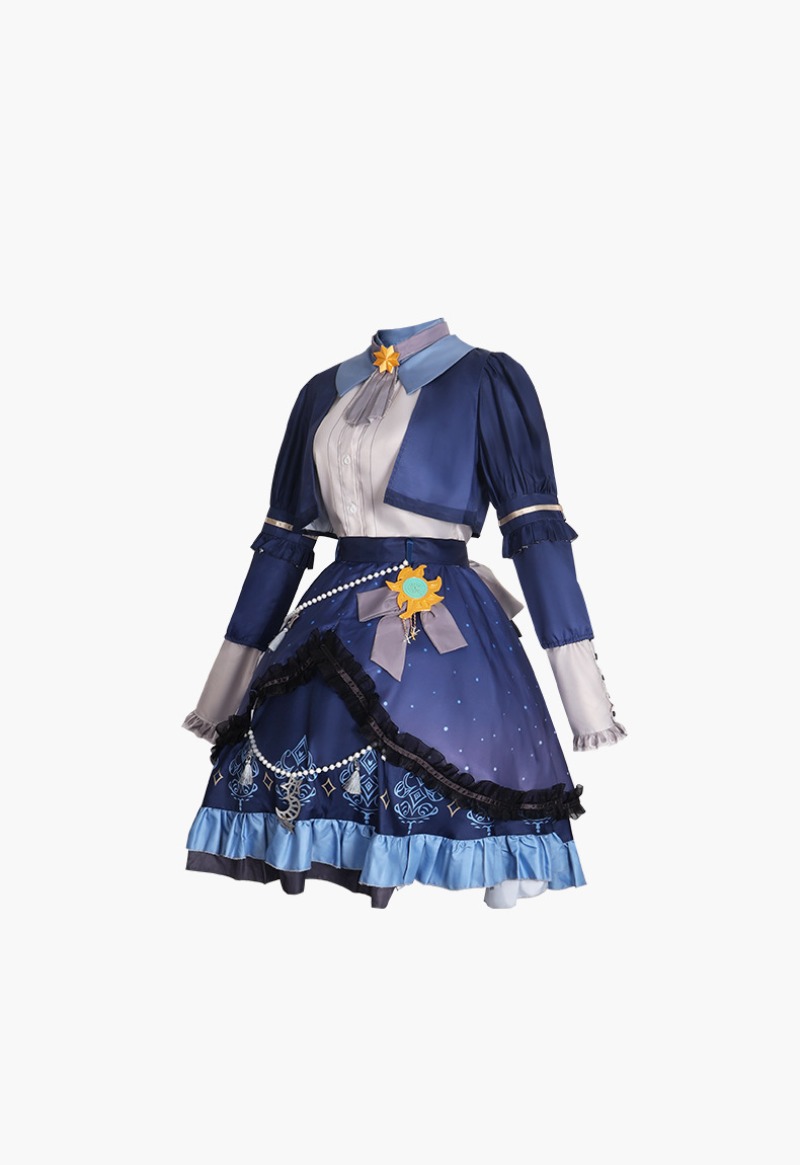 2025 PJSK نجوم فستان ملون ل Ak - مراجعة Anime Cosplay Costumes Female وسعره