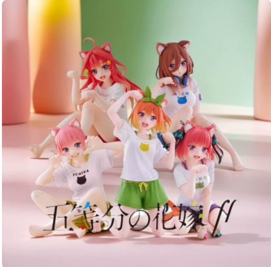 تمثال شخصية ناكانو إيتشيكا من  - مراجعة Quintuplets Anime Cosplay وسعره
