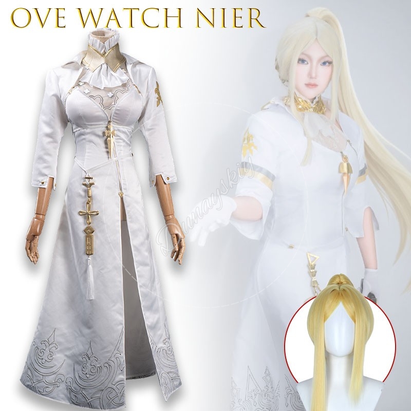 زي تنكري أبيض لشخصية أنثى بأسل - مراجعة Anime Cosplay Outfits Female وسعره