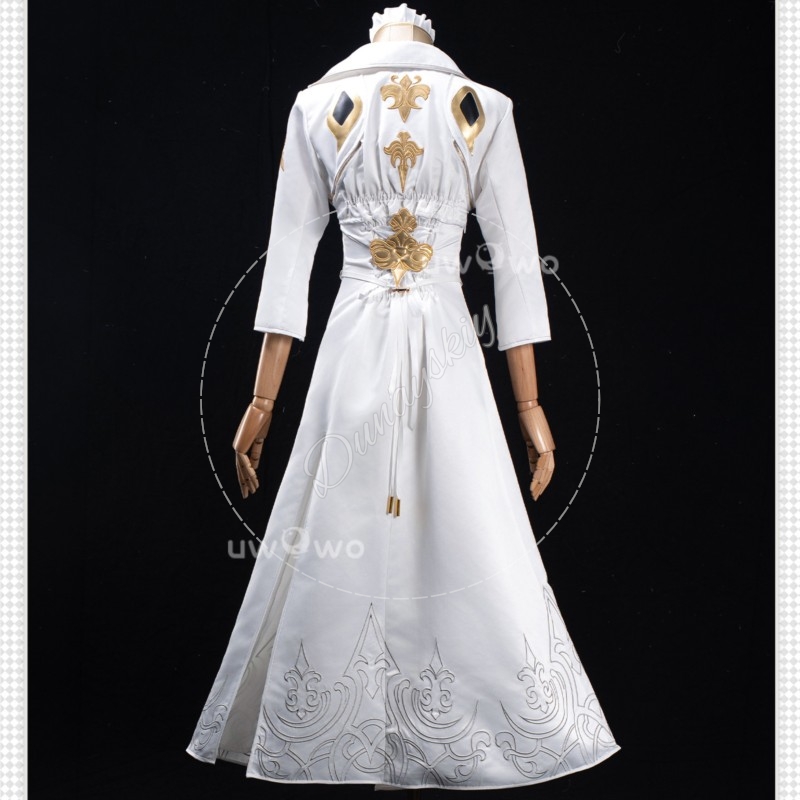 زي تنكري أبيض لشخصية أنثى بأسل - مراجعة Anime Cosplay Outfits Female وسعره