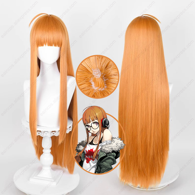 باروكة أنمي فوتابا ساكورا تنكر - مراجعة Anime Cosplay Orange Hair وسعره