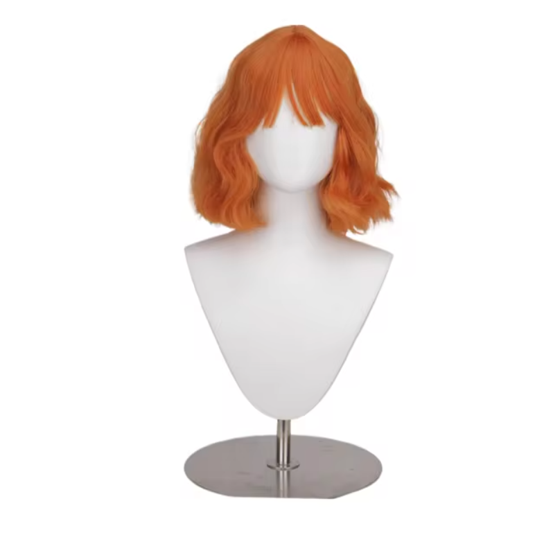 شعر مستعار نامي للتنكر، شعر قص - مراجعة Anime Cosplay Orange Hair وسعره