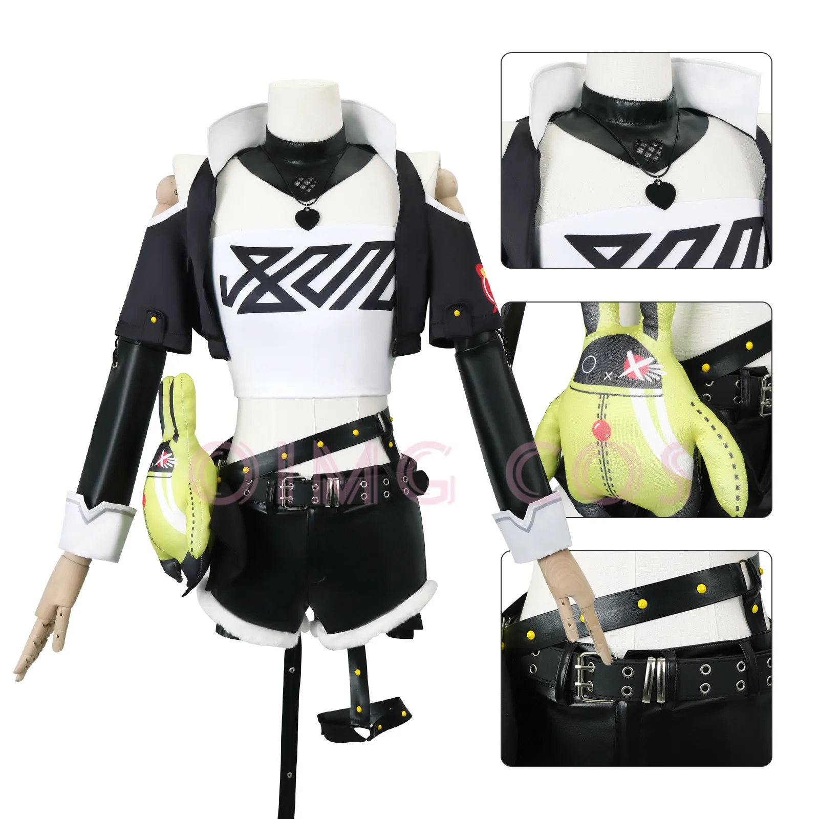 زي تنكري نيكول ديمارا زينلس زو - مراجعة Anime Cosplay Costumes Female وسعره