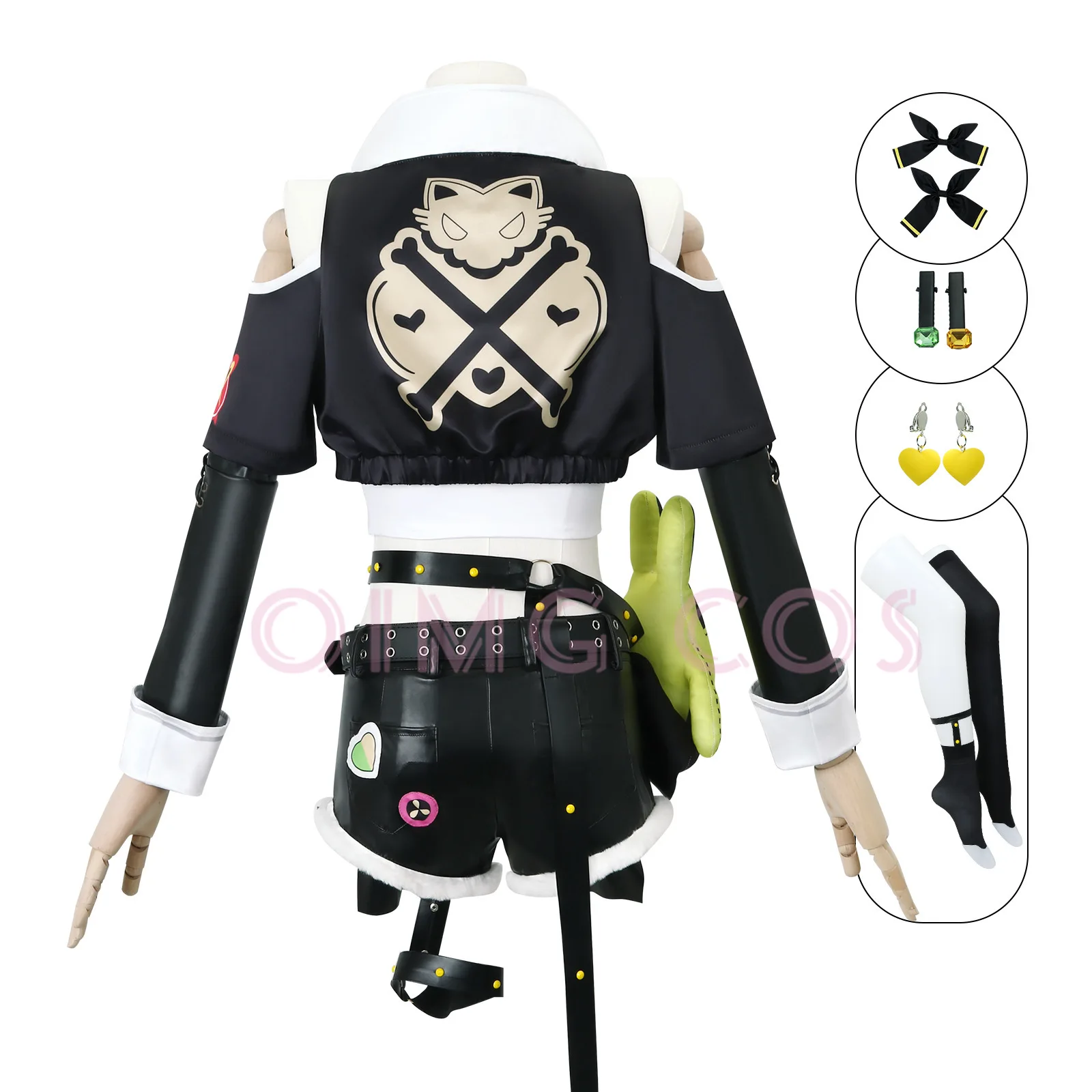 زي تنكري نيكول ديمارا زينلس زو - مراجعة Anime Cosplay Costumes Female وسعره