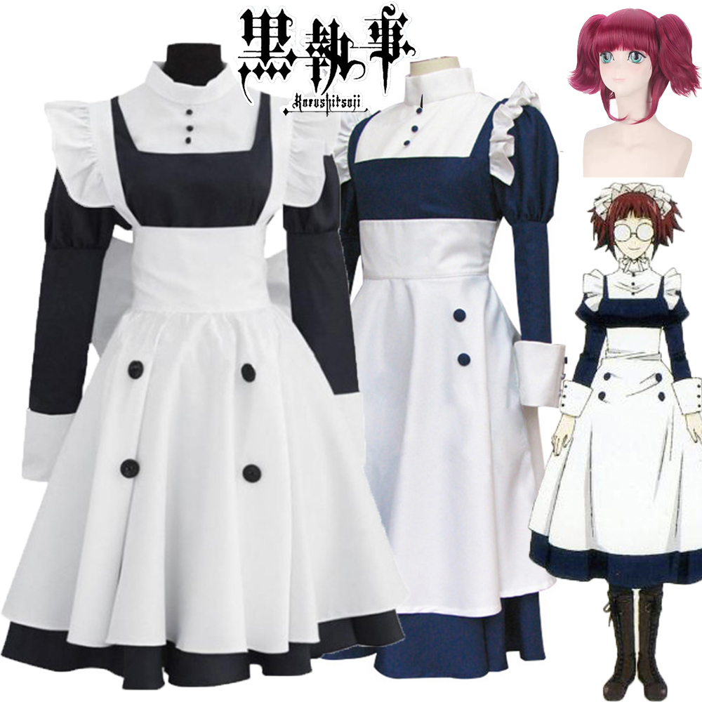 2025 ميرين خادمة موحدة للنساء  - مراجعة Anime Cosplay Black Girl وسعره
