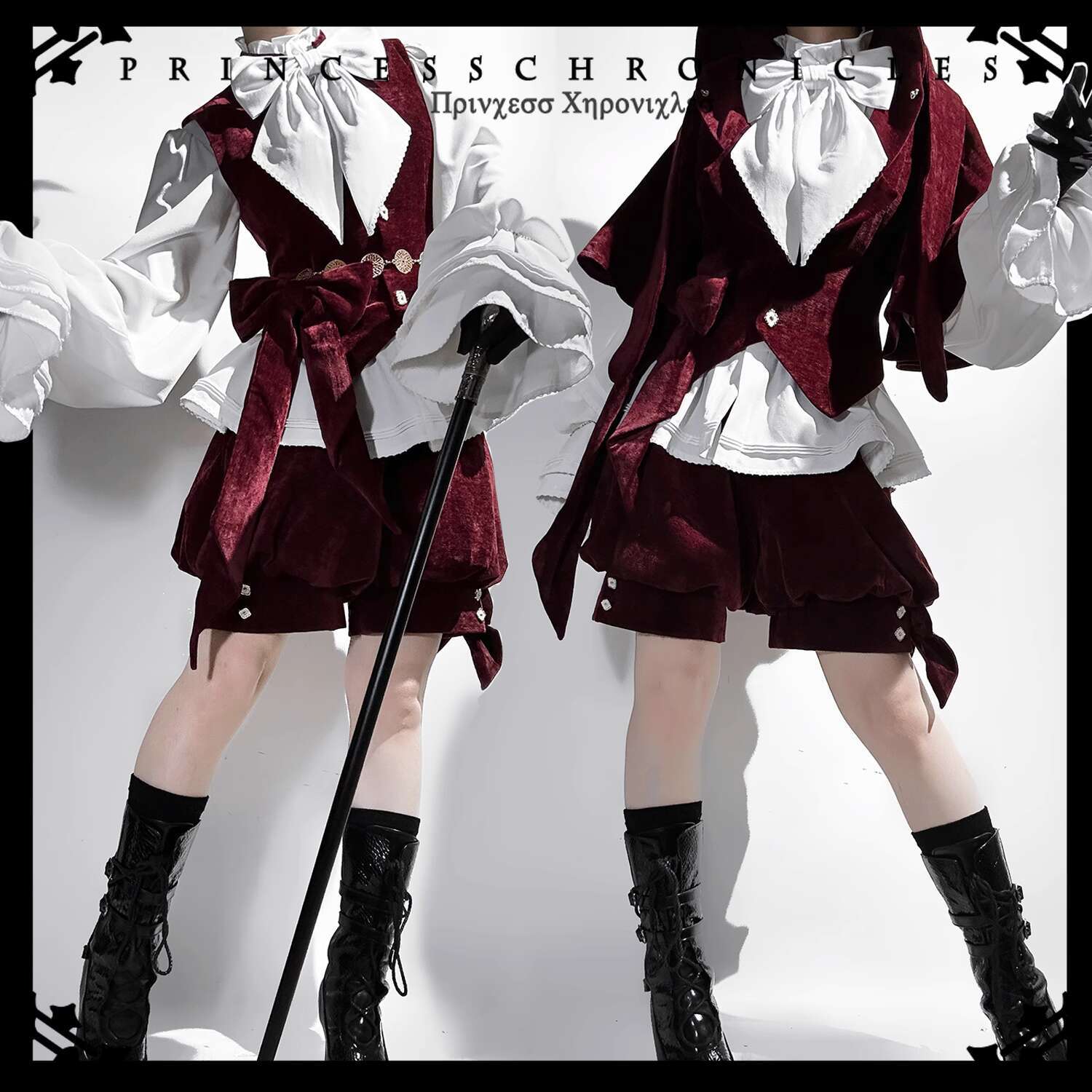 معطف أحمر لطيف لوليتا آذان أرن - مراجعة Anime Cosplay Red وسعره