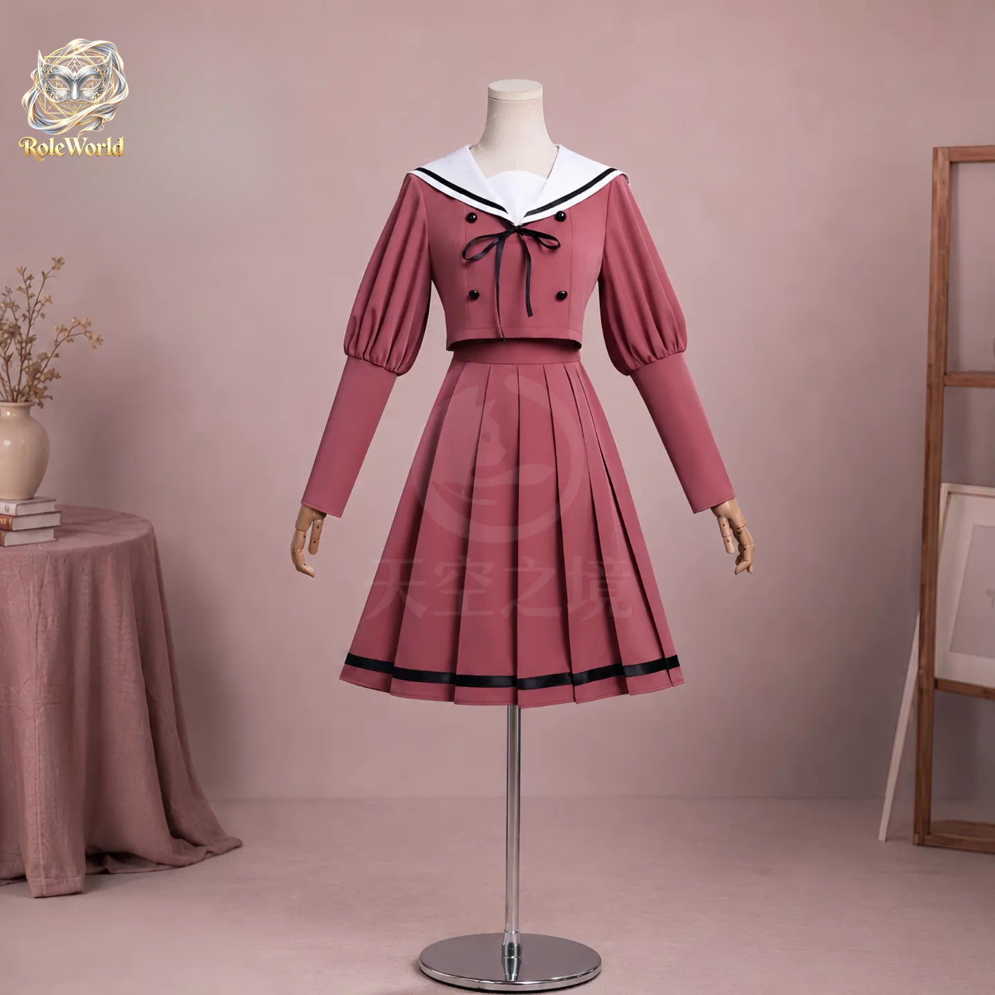 زي تنكري لشخصية كاوري هانا وا  - مراجعة Anime Cosplay Pink وسعره