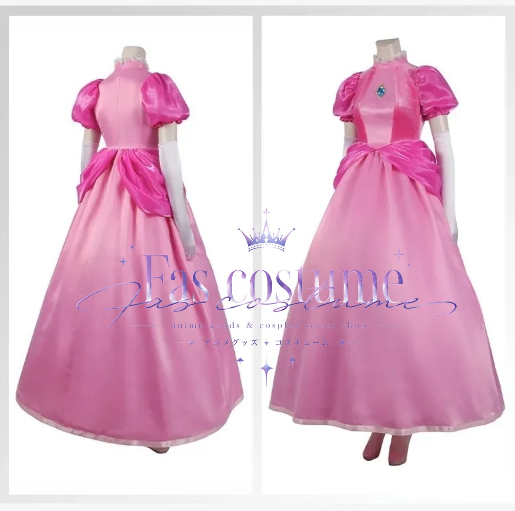 زي تنكري الأميرة بيتش من سوبر  - مراجعة Anime Cosplay Pink وسعره
