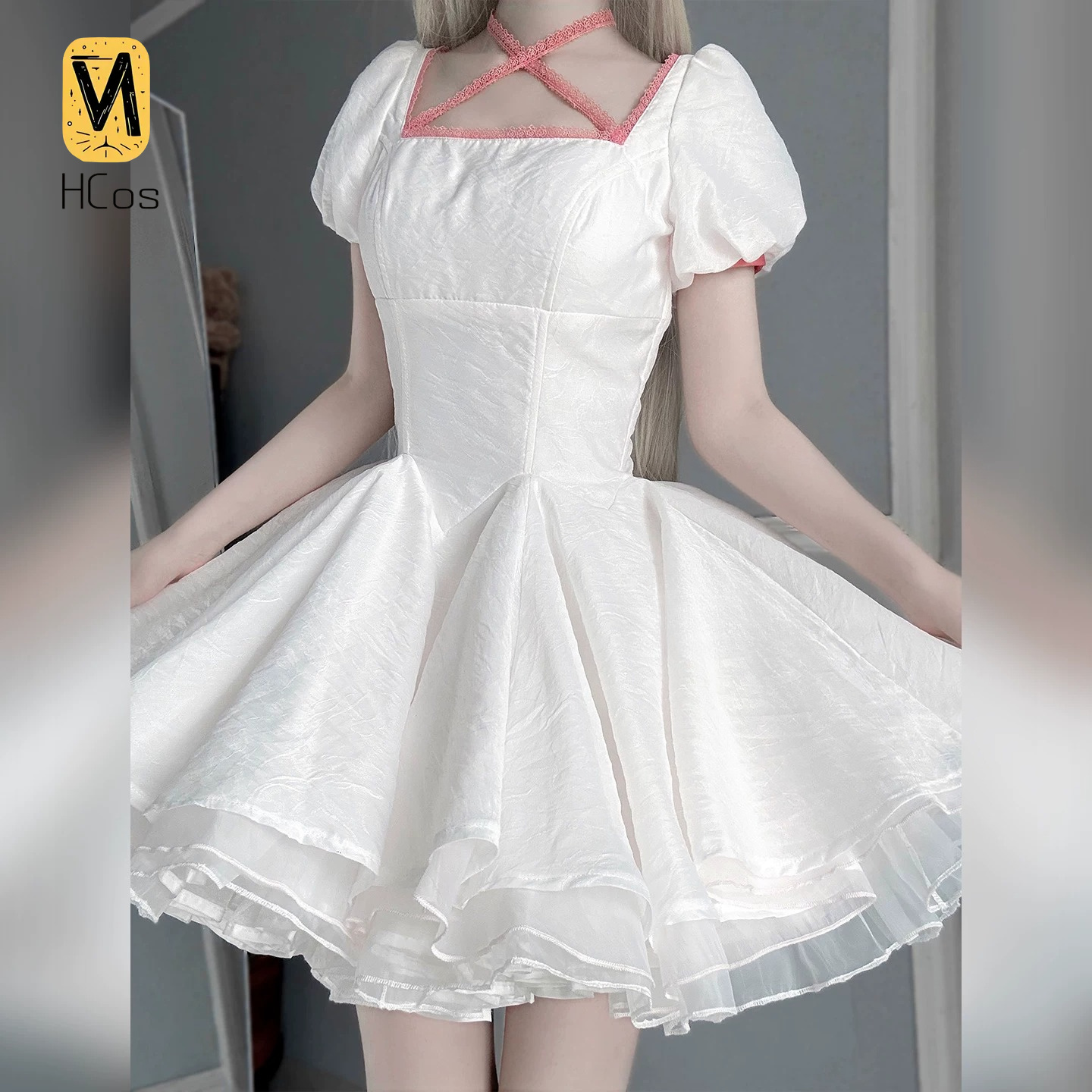 زي تشي من تشوبتس للتنكر، فستان - مراجعة Anime Cosplay Pink وسعره
