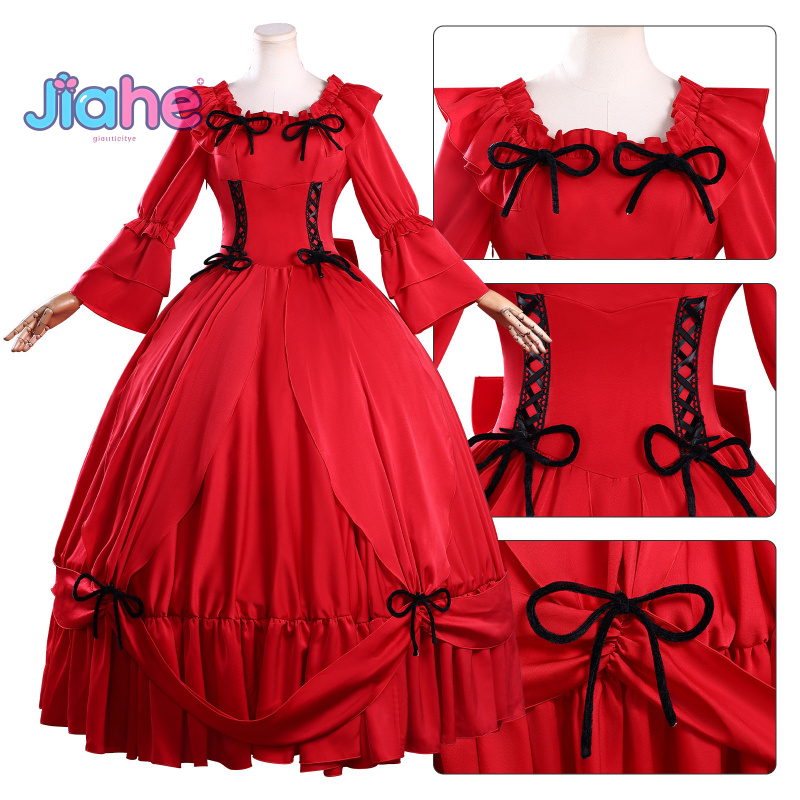 زي سكارليت التنكري قد أطلب شيء - مراجعة Anime Cosplay Red وسعره
