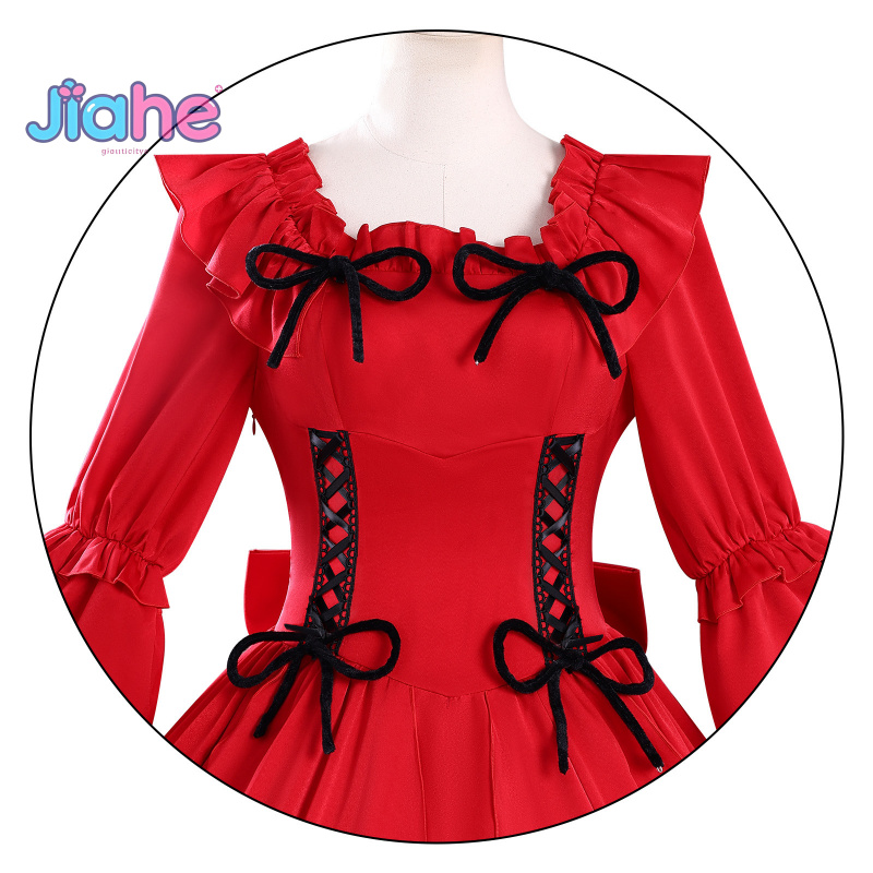 زي سكارليت التنكري قد أطلب شيء - مراجعة Anime Cosplay Red وسعره