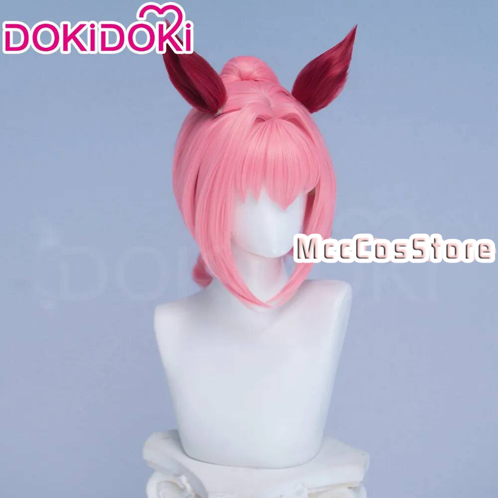 شعر مستعار قصير وردي اللون لشخ - مراجعة Anime Cosplay Pink وسعره