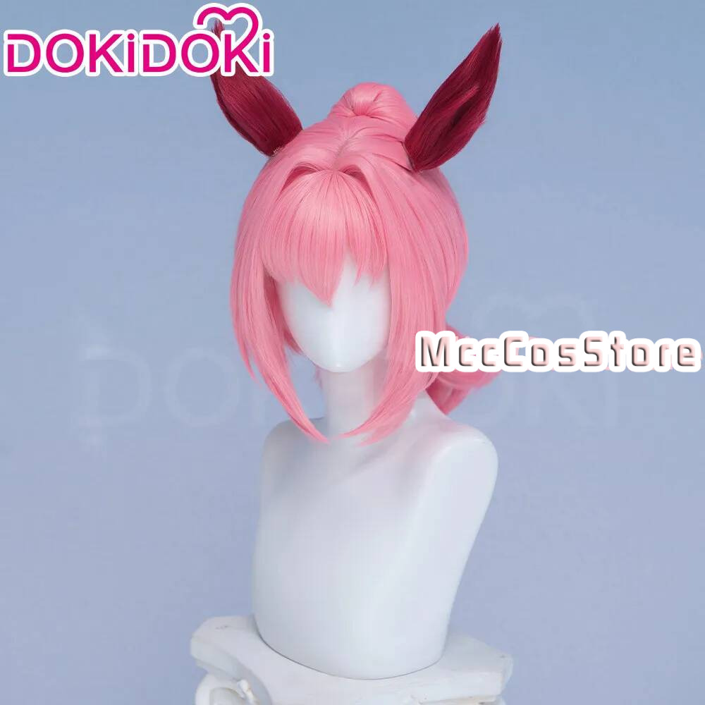 شعر مستعار قصير وردي اللون لشخ - مراجعة Anime Cosplay Pink وسعره