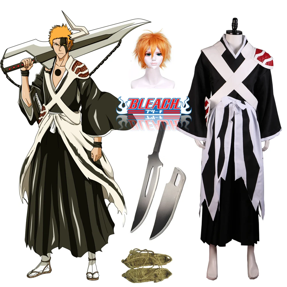 Bleach Anime TYBW Ichigo Banka - مراجعة Anime Cosplay Wigs وسعره