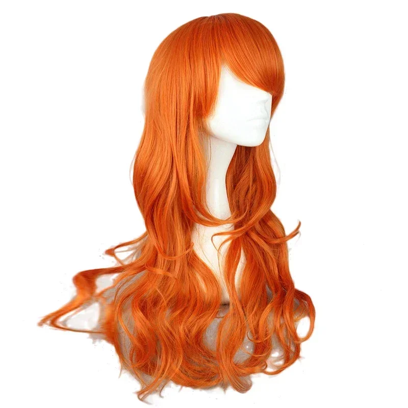 باروكة تنكرية لشخصية نامي من ا - مراجعة Anime Cosplay Orange Hair وسعره