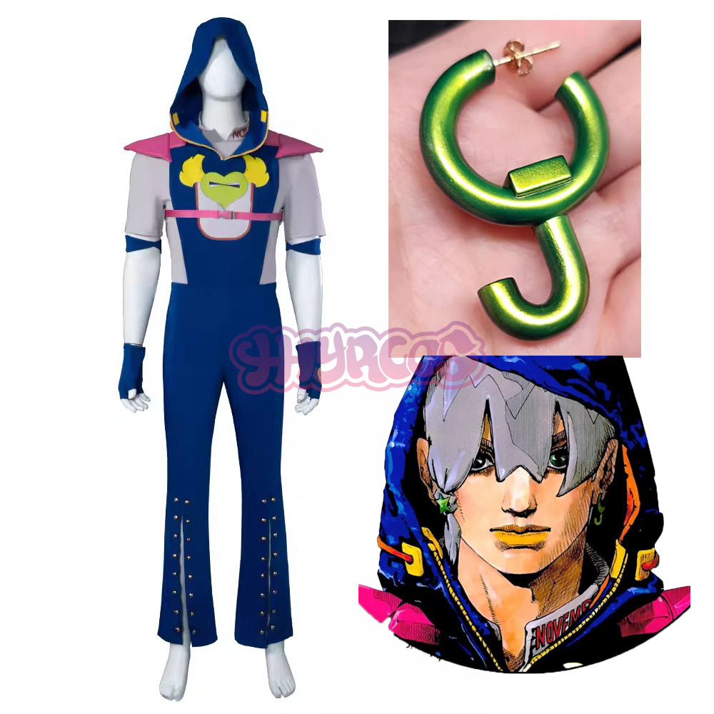 زي تنكري جديد لعام 2026 مستوحى - مراجعة Cosplay Anime Jojo وسعره