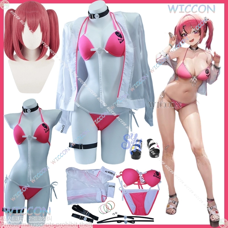 أنيمي زي Kawaii Jirai Kei Mast - مراجعة Anime Cosplay Bikini وسعره